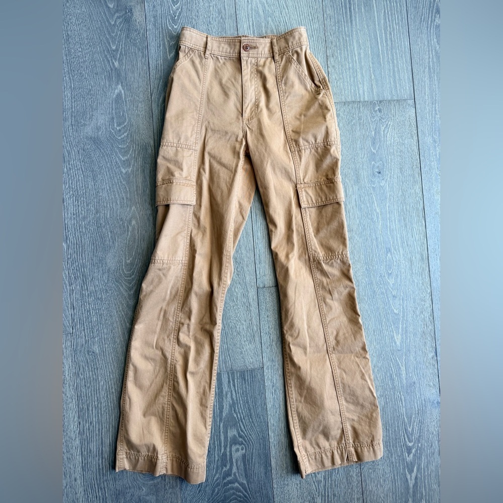 Abercrombie & Fitch Tan Cargo Pants
